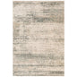 10' X 14' Ivory And Gray Abstract Area Rug