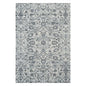 4' X 6' Charcoal and Gray Floral Power Loom Area Rug