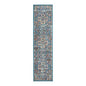 2' X 3' Ivory Gray and Orange Medallion Power Loom Area Rug