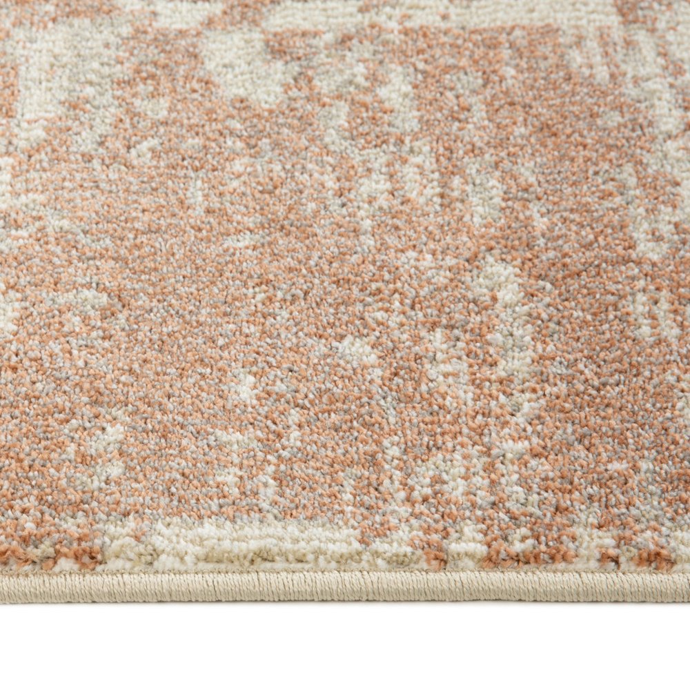 2' X 3' Sand And Ivory Geometric Area Rug