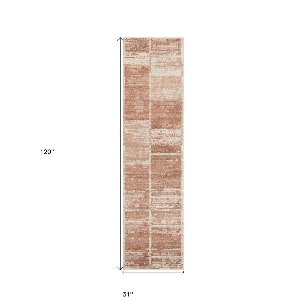 2' X 3' Sand And Ivory Geometric Area Rug