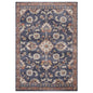 10' Ivory And Orange Floral Runner Rug
