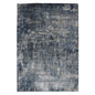 8' Ivory And Gray Abstract Runner Rug