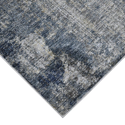 2' X 3' Ivory And Gray Abstract Area Rug