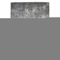 2' X 3' Ivory Black And Gray Abstract Area Rug