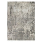 2' X 3' Ivory And Gray Abstract Area Rug