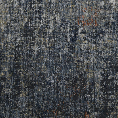 9' X 12' Ivory And Gray Abstract Area Rug