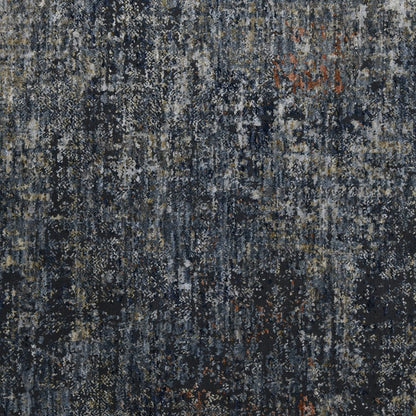 9' X 12' Ivory And Gray Abstract Area Rug