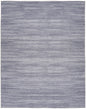 5' X 7' Gray and Ivory Abstract Power Loom Washable Non Skid Area Rug