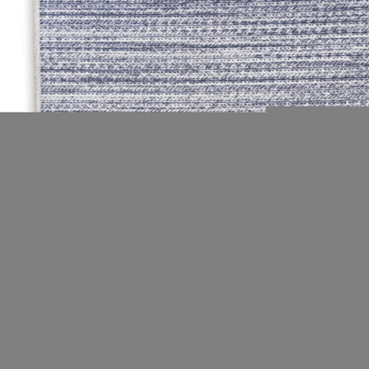 5' X 7' Gray and Ivory Abstract Power Loom Washable Non Skid Area Rug