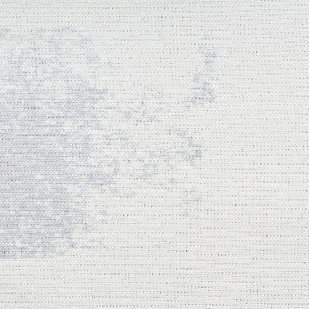 8' X 10' Ivory and Blue Abstract Power Loom Washable Non Skid Area Rug