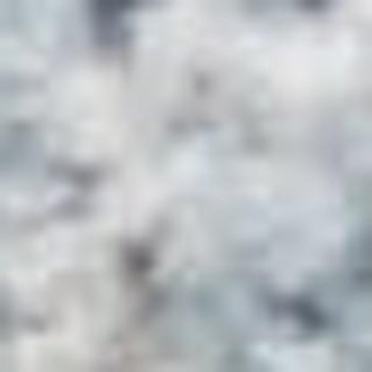 8' X 10' Ivory Blue and Gray Oriental Power Loom Distressed Area Rug With Fringe