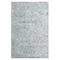 5' X 7' Silver Wool Geometric Hand Tufted Area Rug