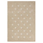 5' X 7' Ivory Geometric Area Rug