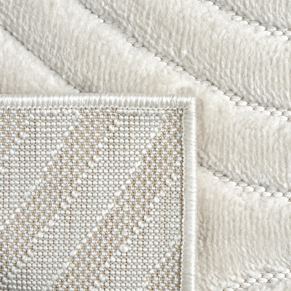 5' X 7' Gray Trellis Area Rug