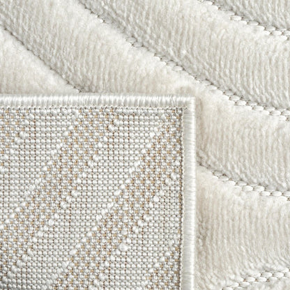 5' X 7' Gray Trellis Area Rug