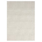 5' X 7' Ivory Trellis Area Rug