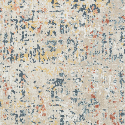 8' X 10' Gray Abstract Area Rug