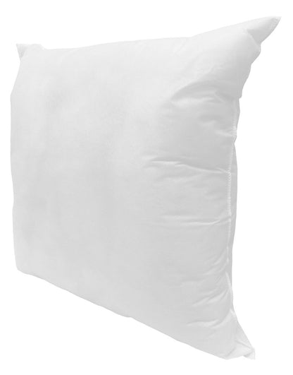 20" White Down Feather Throw Pillow Insert