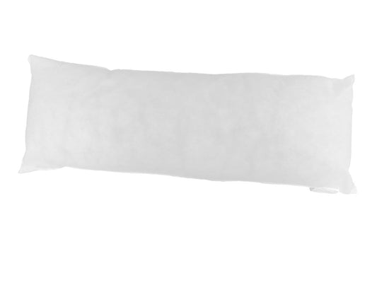 14" X 28" White Lumbar Throw Pillow Insert