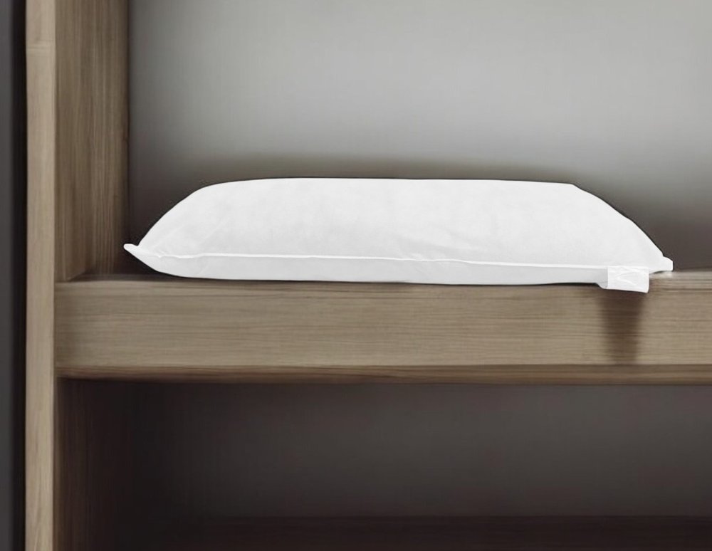 12" X 24" White Throw Pillow Insert