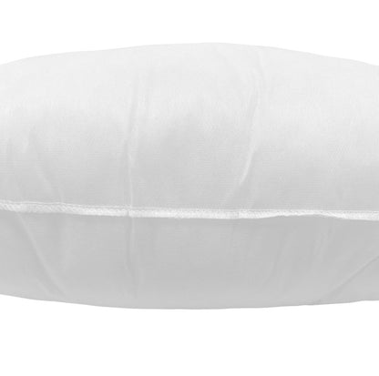 12" X 28" White Lumbar Throw Pillow Insert