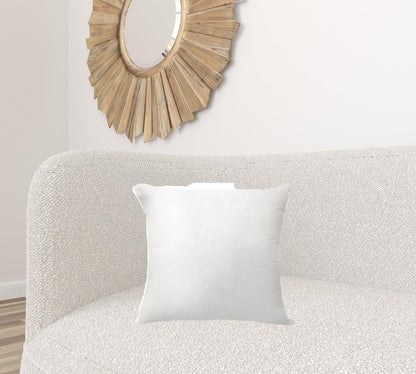 12" X 24" White Throw Pillow Insert