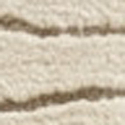 7' X 10' Beige and Gray Abstract Power Loom Distressed Non Skid Area Rug
