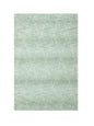 5' X 8' Green and Ivory Geometric Power Loom Distressed Area Rug