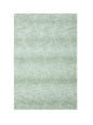 7' X 10' Green and Ivory Geometric Power Loom Distressed Non Skid Area Rug