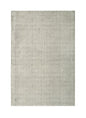 5' X 8' Beige and Black Checkered Power Loom Distressed Area Rug