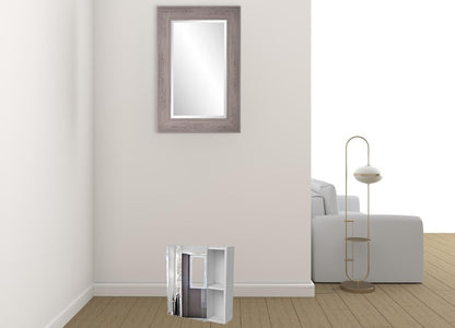 18" White Wall mounted Accent Cabinet With Five Shelves