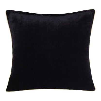 20" X 20" Ivory Safari Animals Abstract Polyester Zippered Pillow With Beads