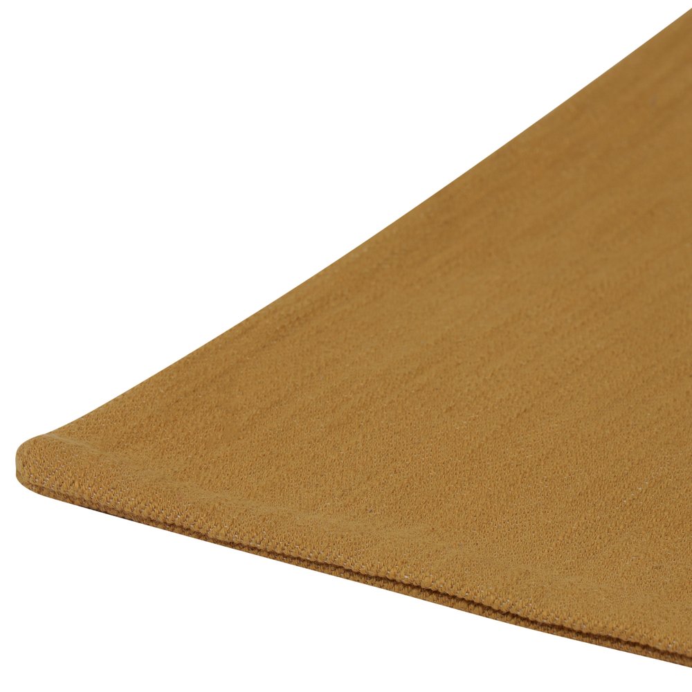 20" X 20" Brown Striped Cotton Zippered Pillow