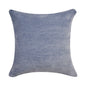 20" X 20" Gray Chenille Zippered Pillow