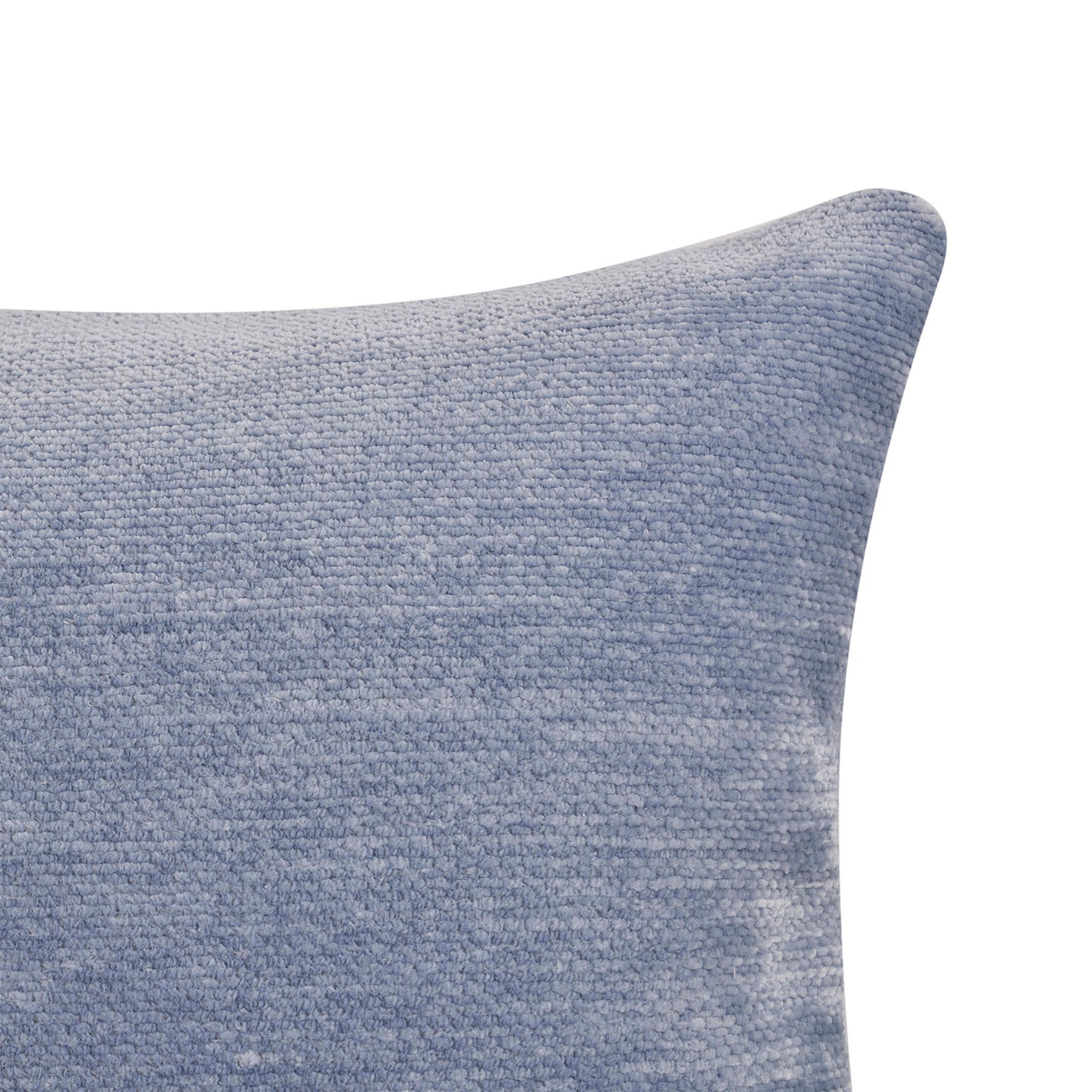 20" X 20" Gray Chenille Zippered Pillow