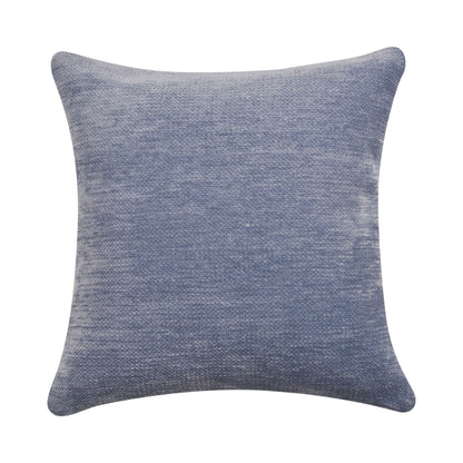 20" X 20" Gray Chenille Zippered Pillow