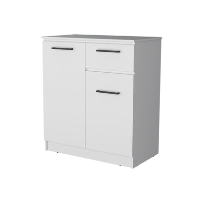 36" White Drawer Combo Dresser