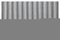 5' X 8' Gray and Ivory Striped Hand Woven Non Skid Area Rug