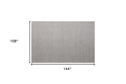 5' X 8' Beige Hand Woven Non Skid Area Rug