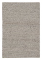 9' X 12' Beige and Gray Hand Woven Area Rug
