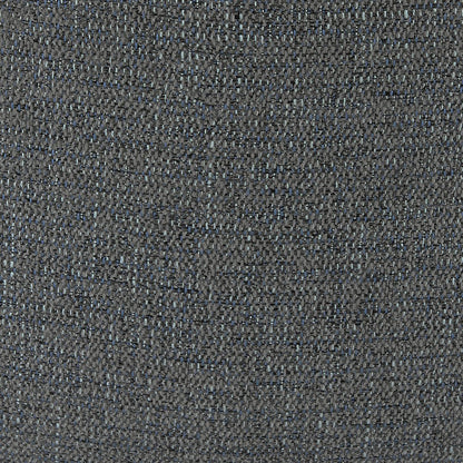 Set of Two Gray and Black Upholstered Fabric Dining Arm Chairs