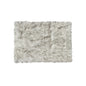 5' X 8' Gray Faux Sheepskin Printed Area Rug