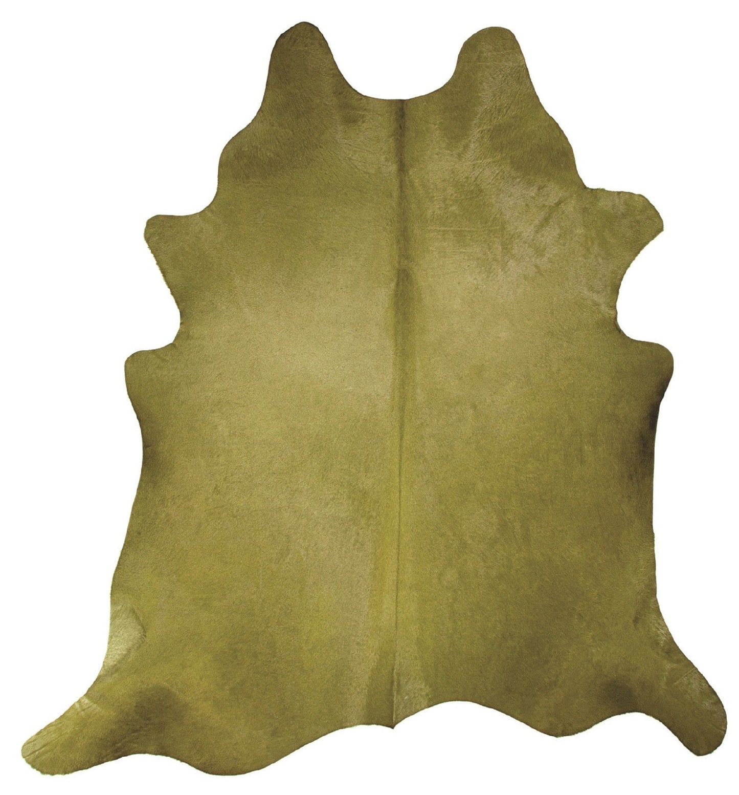 6' X 7' Fuchsia Cowhide Hand Knotted Area Rug