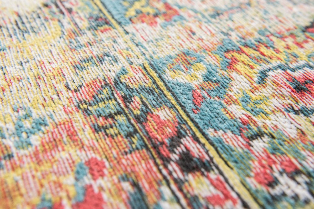 6' X 8' Red Oriental Non Skid Area Rug