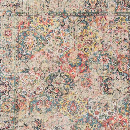 8' X 11' Red Oriental Non Skid Area Rug