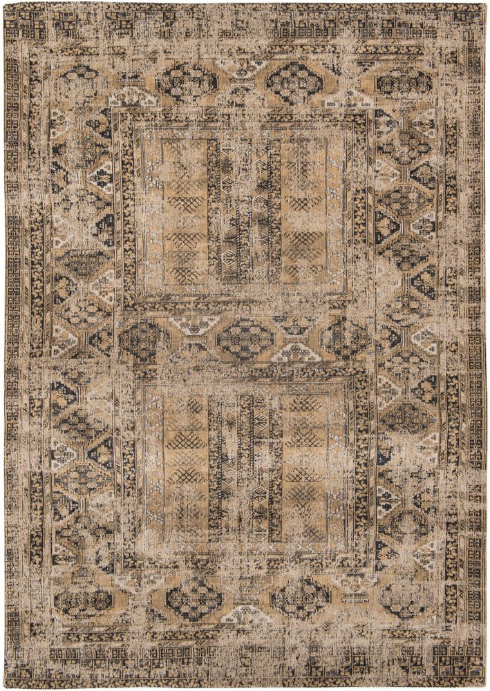 6' X 8' Brown Oriental Non Skid Area Rug