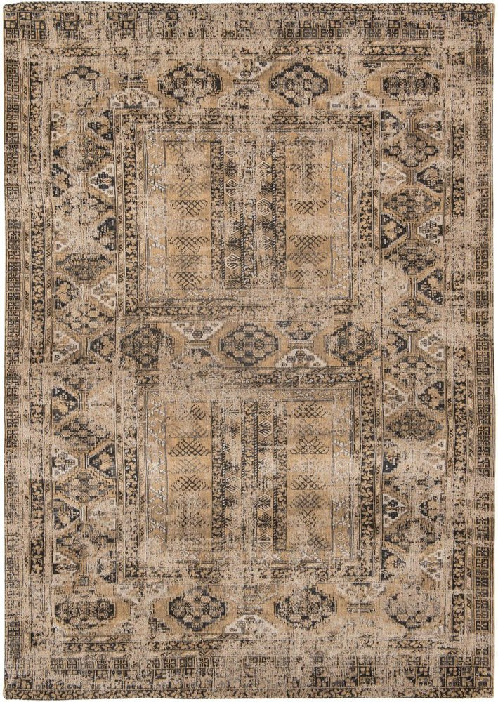 8' X 11' Brown Oriental Non Skid Area Rug