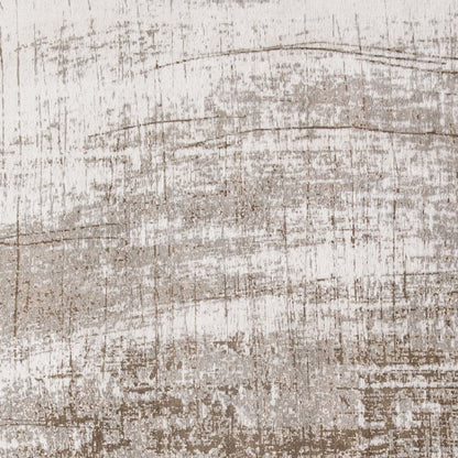 5' X 7' Gray and Beige Abstract Non Skid Area Rug