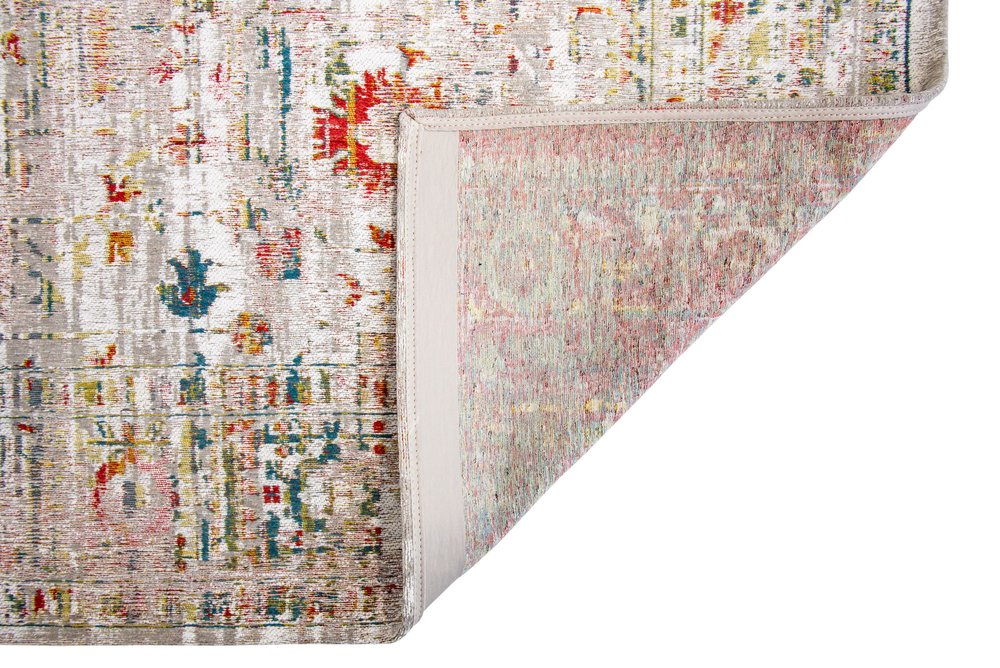 9' X 13' Gray and Brown Oriental Non Skid Area Rug